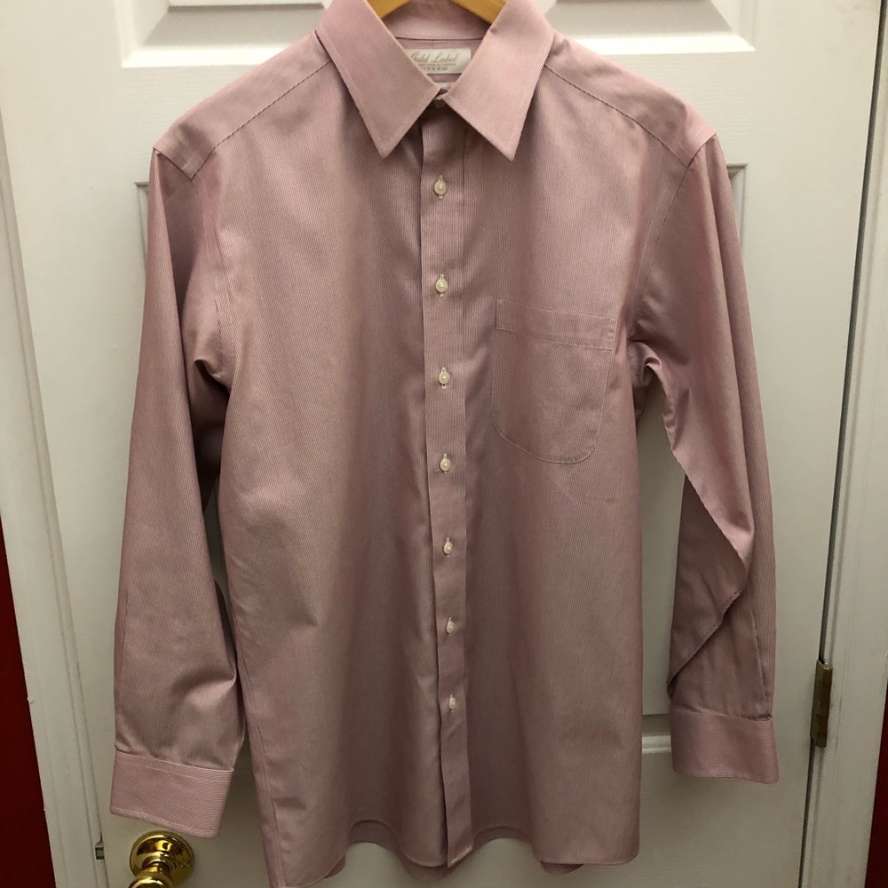 Gold Label Slim-Fit Button-Down Collar Dress Shirt